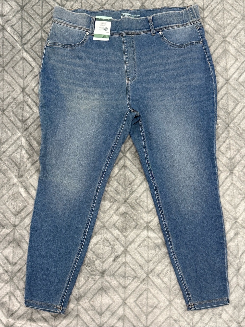 Terra & Sky Medium Blue Skinny Women’s Jeans